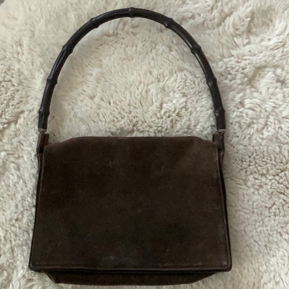 Gucci Shoulder bag Bamboo Brown Woman Authentic Us